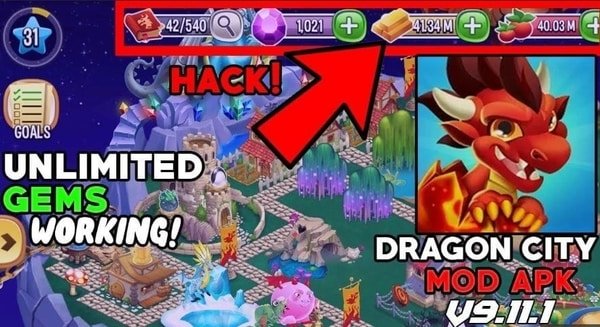 Dragon City Mod