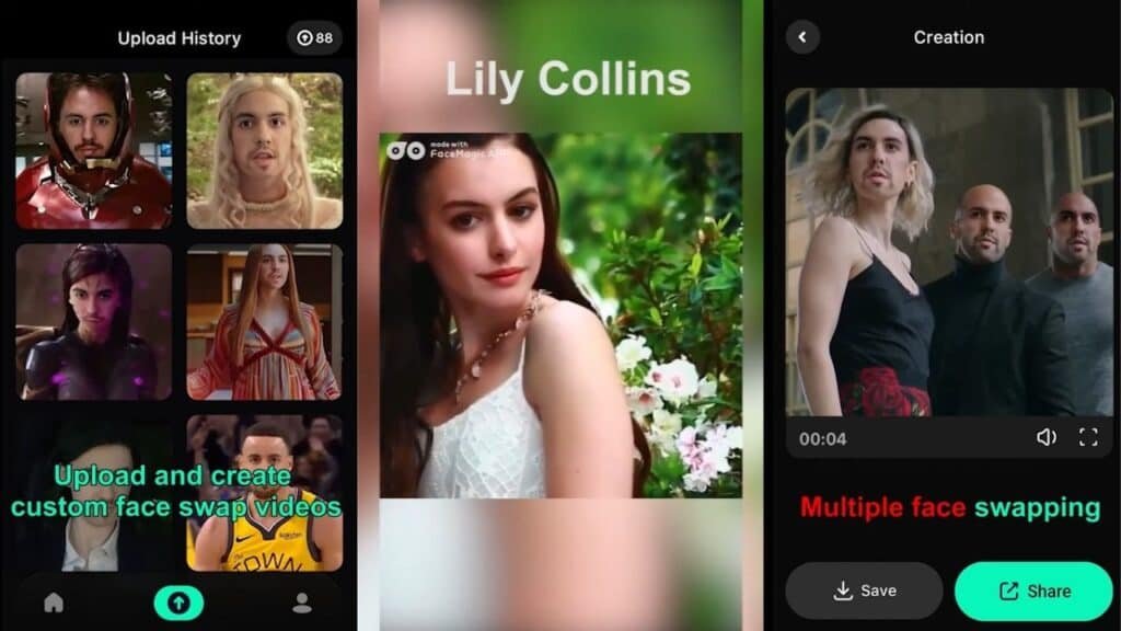 multiple face swapping 