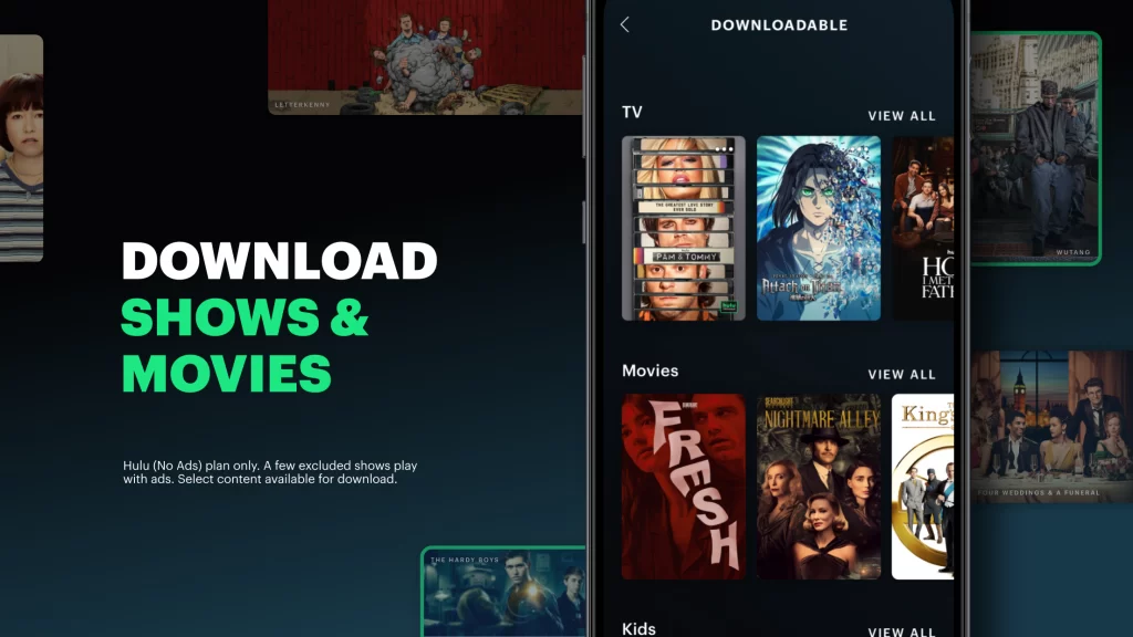 Several genres of movies