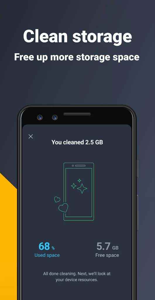 clean storage