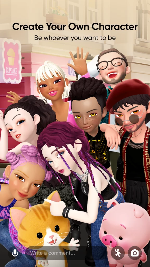 16 avatars 