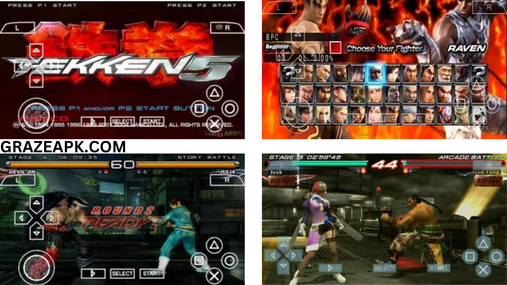 tekken 5 apk mod offline