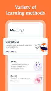 Babbel language