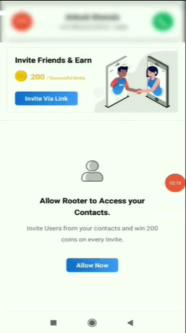 invite via social or direct link