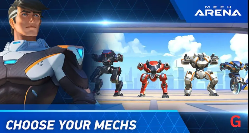Mech Arena Mod APK Unlimited Money & Unlock Mechs