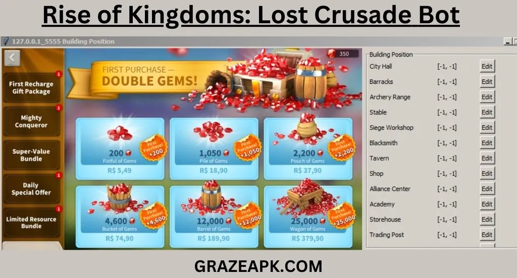 Rise Of Kingdoms Bot For Android